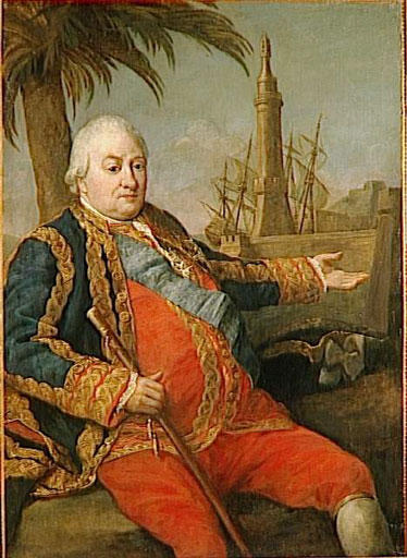 Pompeo Batoni Portrait of French Admiral